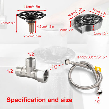 Stainless Steel Cup Washer/Rinser