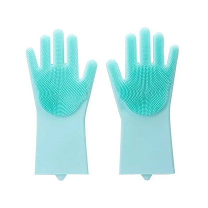 Dishwashing Cleaning Gloves Magic Silicone